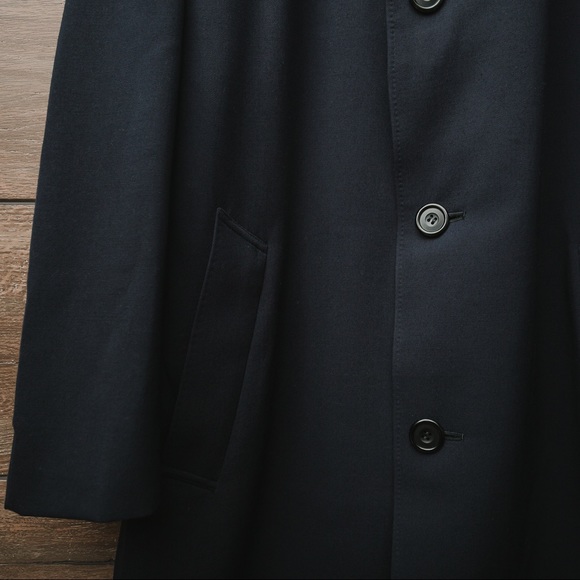 Aquascutum of London Navy Coat - Picture 4 of 13